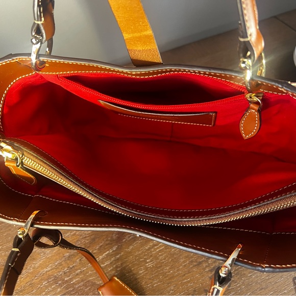 Dooney & Bourke Alto Small Camilla in Color Saddle - Picture 11 of 15